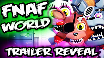 FNAF WORLD TRAILER Reveal! || Official Trailer Coming || Five Nights at Freddy's World Trailer