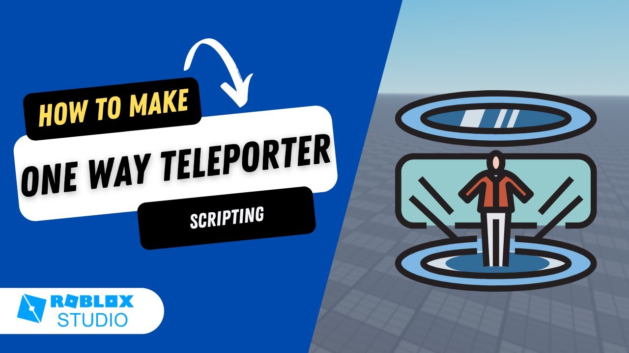 How to Make a One Way Teleporter with Roblox Studio - YouTube