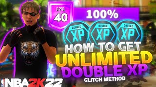 *NEW* HOW TO GET UNLIMITED DOUBLE XP IN NBA 2K22! DOUBLE XP COIN GLITCH! 2K22 REP GLITCH CURRENT GEN