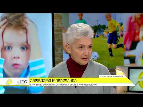 წესები მშობლებისთვის -  ემოციური რეგულაცია