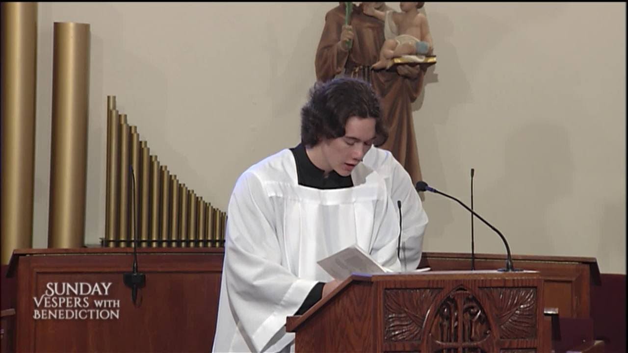 Sunday Vespers with Benediction - 2021-10-31 - Sunday Vespers with ...