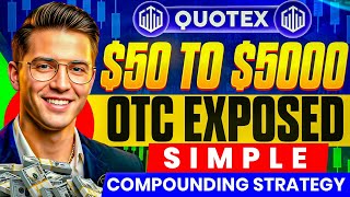 2026 Best Compounding Strategy In Quotex Trading 😱| Advance Fractal Strategy 🔥| OTC Market Cracked 🚀