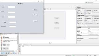 Membuat Aplikasi Kasir sederhana dari Java dengan Netbeans