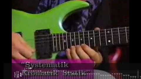 Joey Tafolla - Systematik Kromatik Statik Tab Transcription