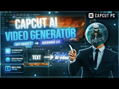 How to Make AI Cinematic Assets in Batch Using CapCut