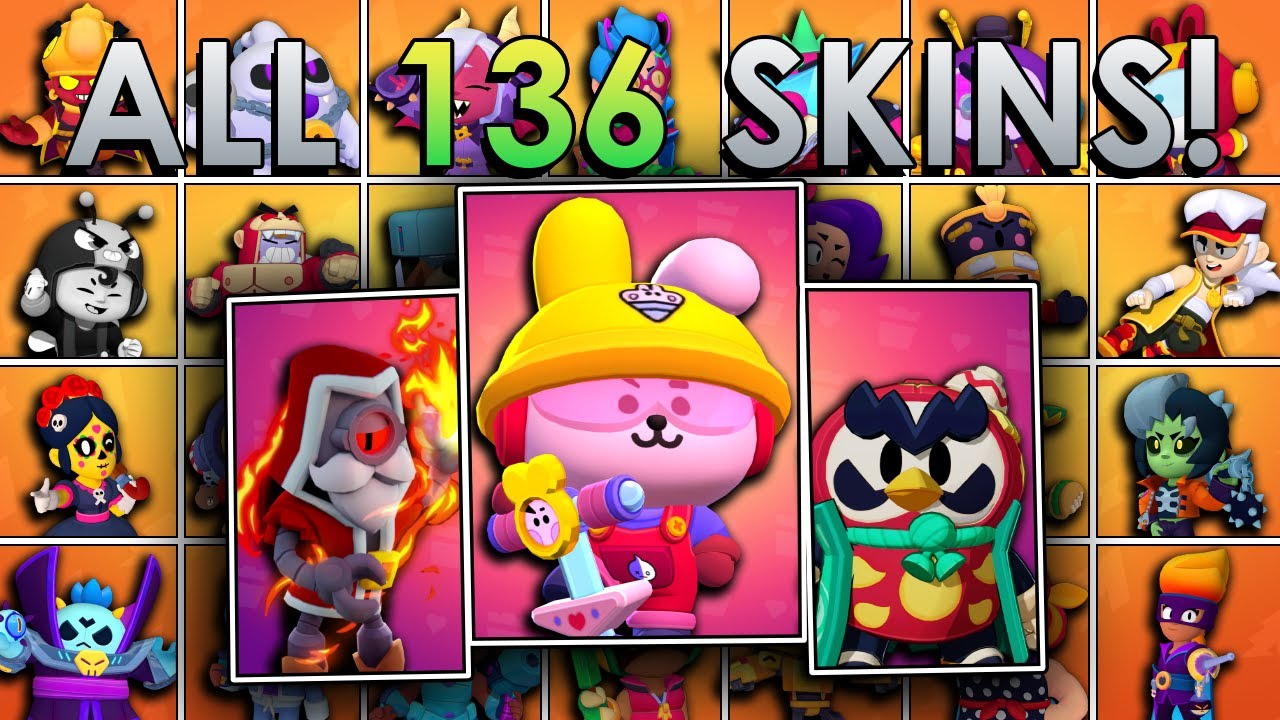 Ranking EVERY Brawl Stars Skin YouTube Ranking EVERY Brawl Stars Skin YouTube