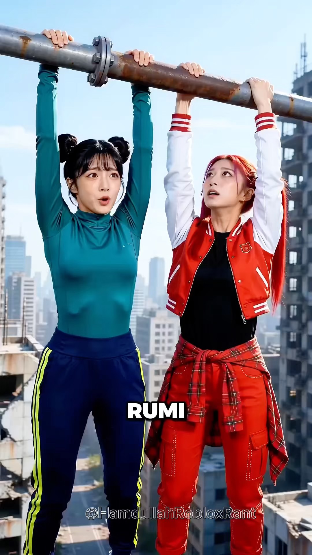 rumi！ She Could Only Save ONE From the Zombies… 😾🧟‍♀️ | Rumi's