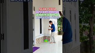 Sapu Lantai Nylon Motif Love, Semakin Semangat Bantu Istri Menyapu