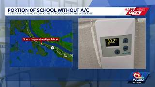South Plaquemines High experiences A/C outage, temperatures reach 80 degrees
South Plaquemines High experiences A/C outage, temperatures reach 80 degrees
WDSU is your home for Louisiana breaking news and weather. For your latest Louisiana news and weather visit: https://www.wdsu.com/
For licensing inquiries: https://www.wdsu.com/licensing South Plaquemines High experiences A/C outage, temperatures reach 80 degrees