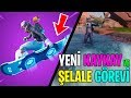 OYUNA YENİ KAYKAY GELDİ | FARKLI ŞELALELERİ ZİYARET ET GÖREVİ (Fortnite Görevler Türkçe)