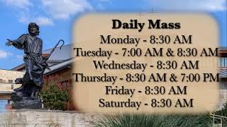 9am Mass: Solemnity of the Most Holy Trinity
