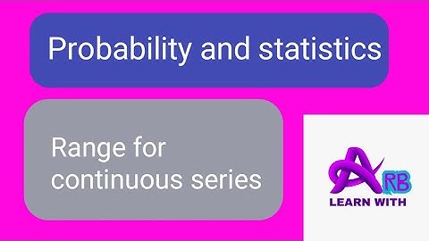 Lec-12 || Find range and it