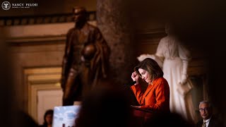 Speaker Pelosi Holds Annual Women's History Month Event Honoring Billie Jean King and Women Athletes