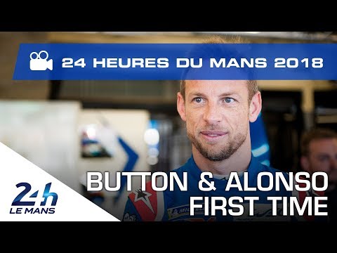 Fernand Alonso and Jenson Button, their Le Mans first time - 24 Heures du Mans 2018