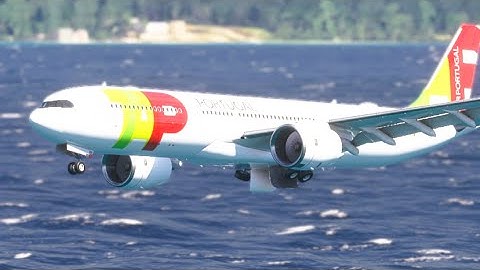 dangerous landing of planes over the sea Eps.00856