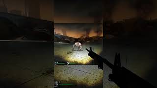 What Did I Do To The Tank?! ☠️💀#left4dead #l4d #tankattack #epicmoment #shortsviral #viralclips