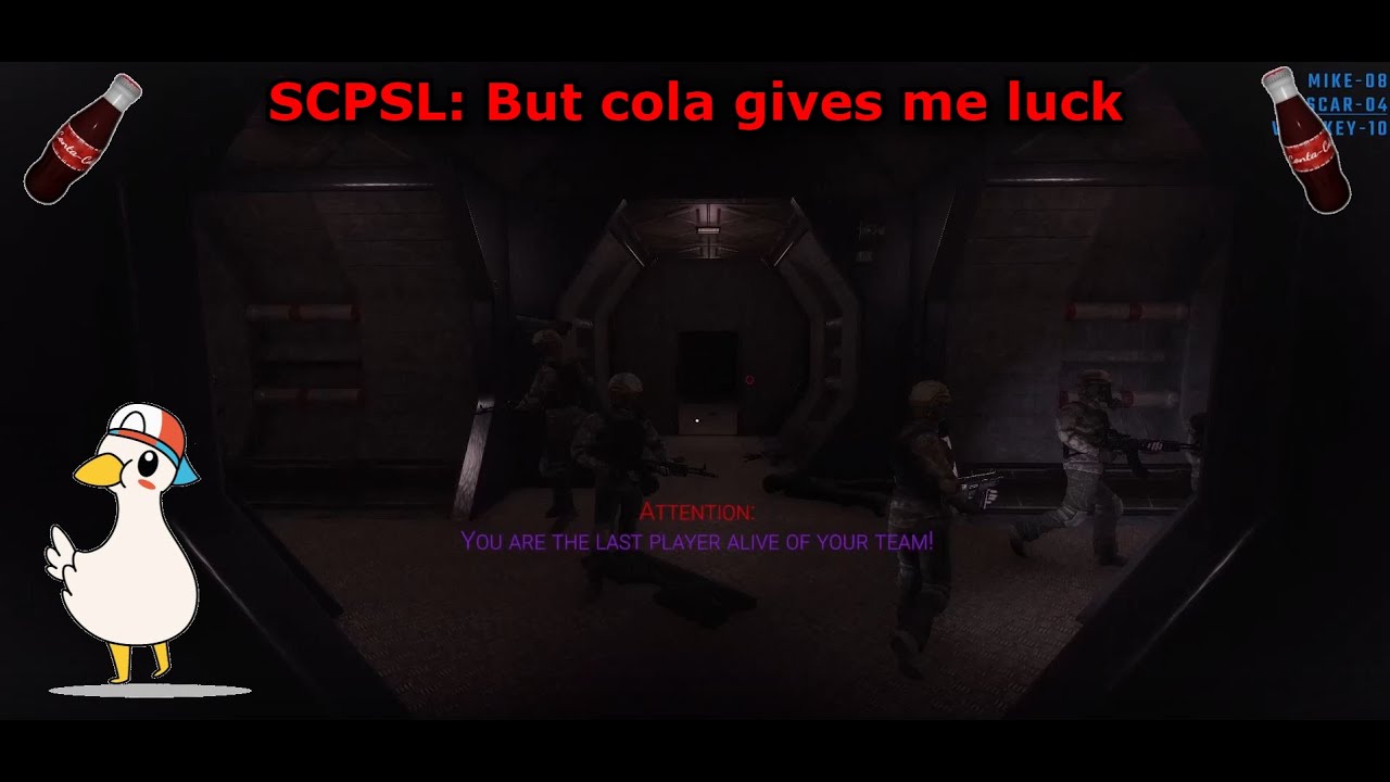 SCPSL: But cola gives me luck - YouTube