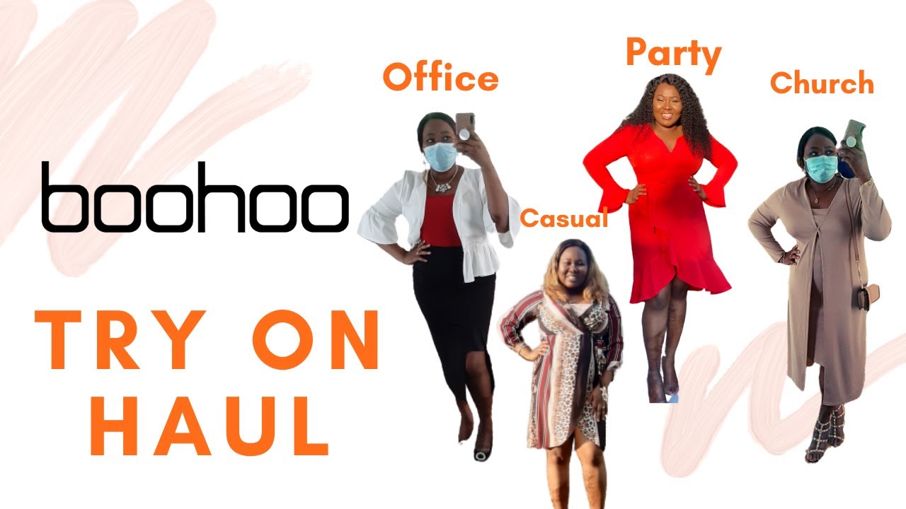 Boohoo try on haul size 12