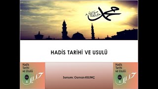 Hadis Tarihi Ve Usulü-5 Tahammül Ve Eda-Öabtdhbt