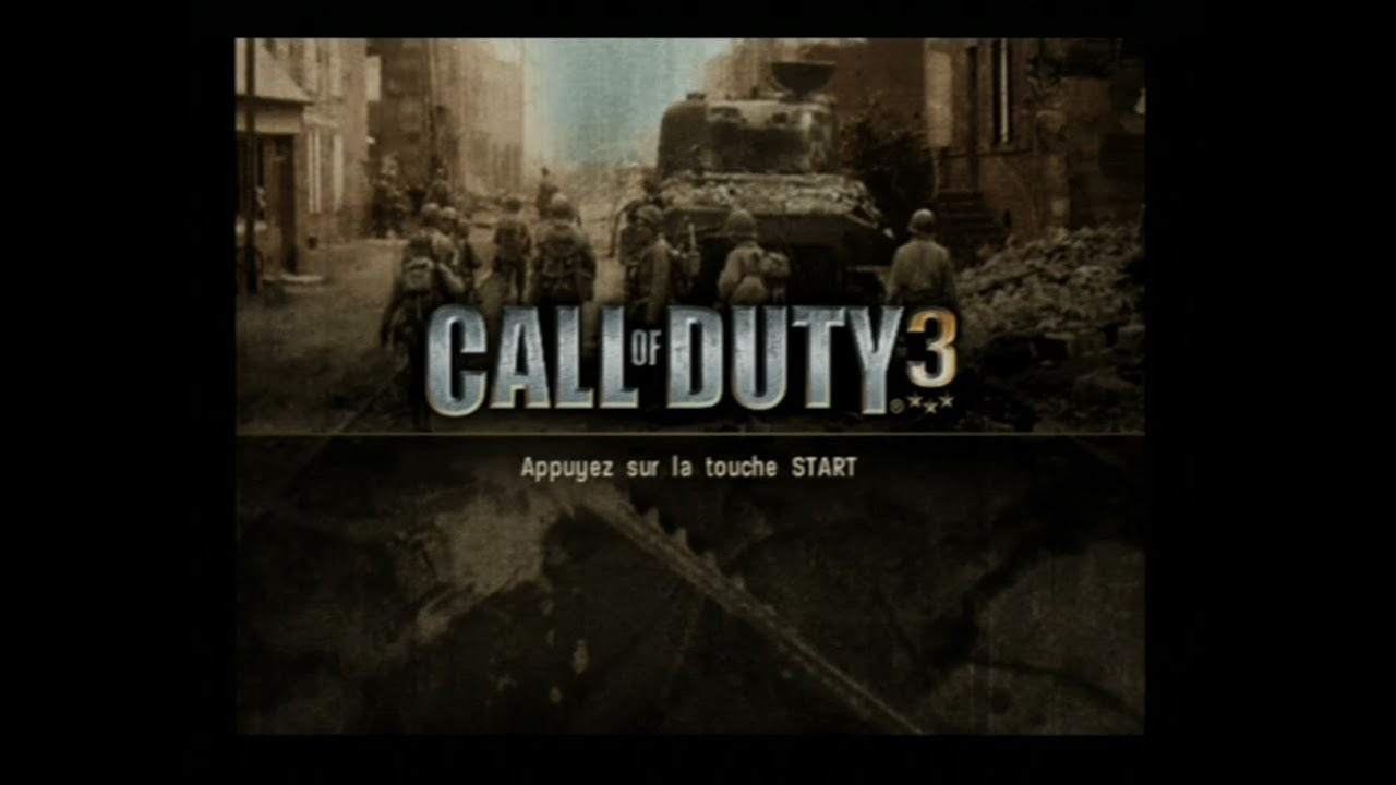 Jeu Nintendo Wii Call of Duty 3 En Marche vers Paris Complet PAL