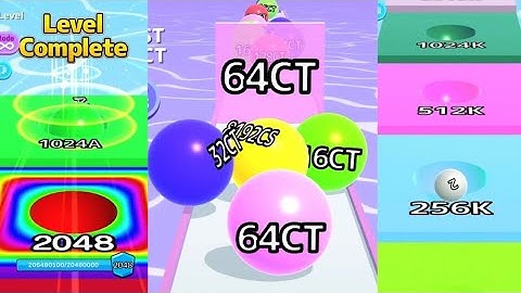 Max Levels  -  Ball Run 2048 vs Ball Run 2048 INFINITY MODE vs Ball Run Infinity #cutiepie22yt