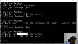Lec03 - OOP/Java print* methods, format specifiers and and getting user input