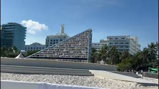 "The Library of Us". By Es Devlin. Faena Beach Hotel