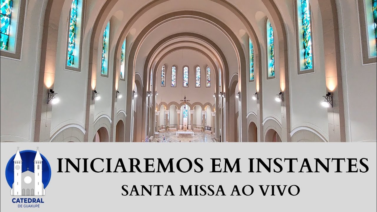 Acompanhe diretamente, da Catedral Diocesana Nossa Senhora das Dores | Guaxupé - MG.