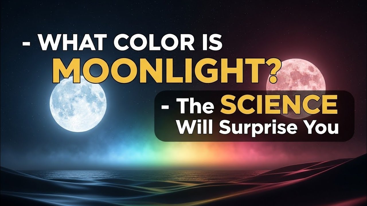 What Color Is Moonlight? The Surprising Science Behind Its Changing ...