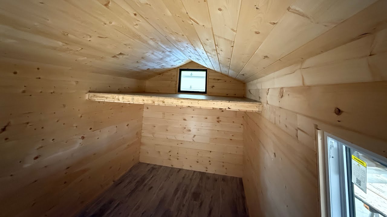 Insulated, no permit loft bunkie