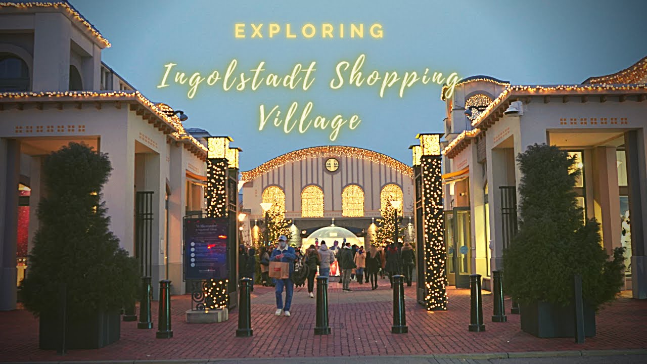 Ingolstadt Village | Luxury Brand Outlet Shopping in Germany | Chef Thadikaran Travel Diaries