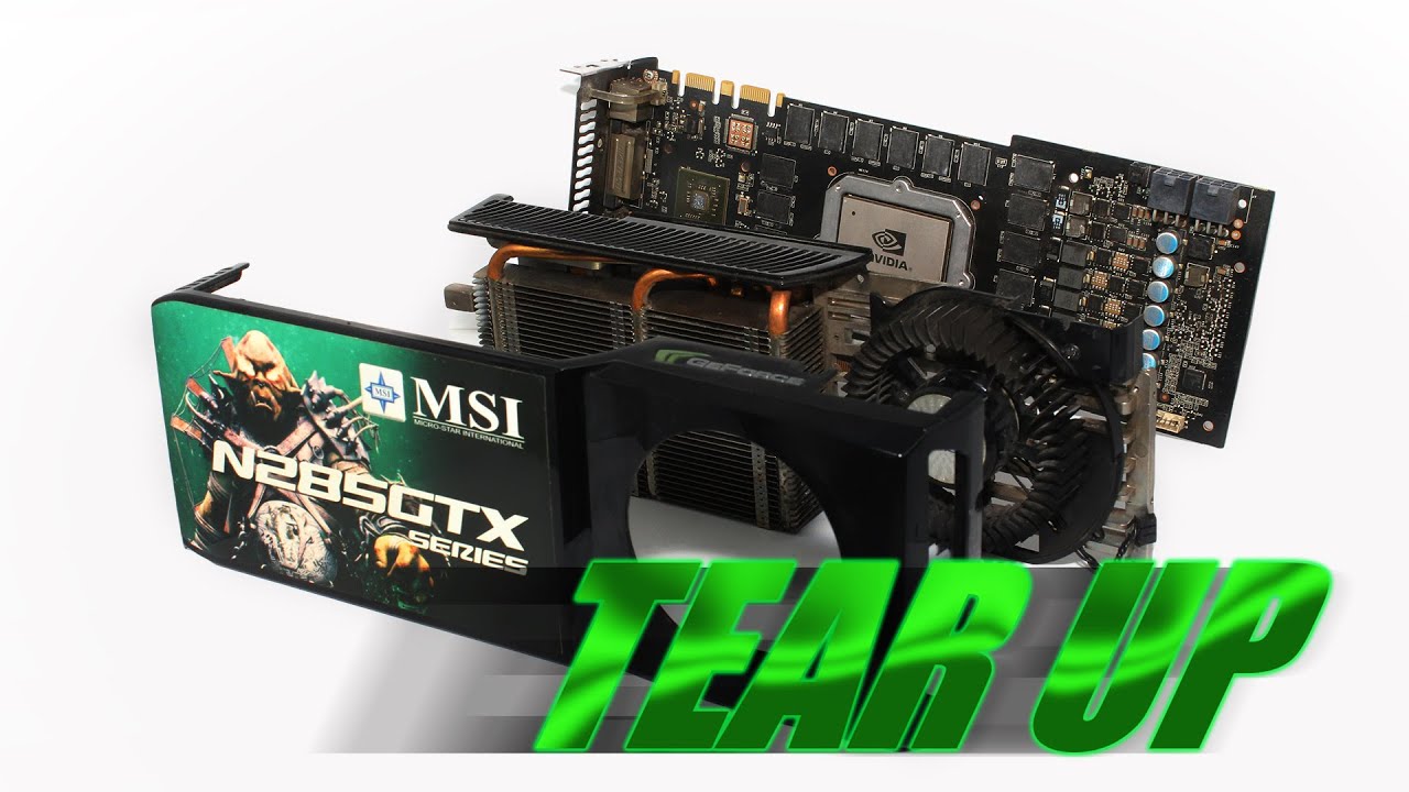 MSI GTX 285 SOC TEAR IT APART !