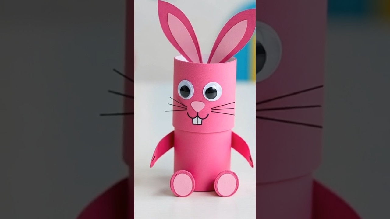 Toilet paper roll animal craft ideas 💡