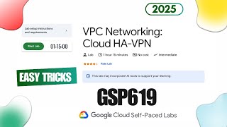 VPC Networking: Cloud HA-VPN | GSP619| #googlecloud #arcade #qwiklabs