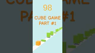 CUBE RUNNER GAME UNITY - PART 1 #unity3d #unitytutorial #shorts
