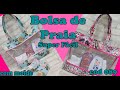 DIY BOLSA DE PRAIA SUPER FACIL - COM MOLDE - ATELIÊ BY VICK CHICK- COD 089