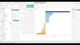 Display Top N & Bottom N in Tableau with Dynamic Title | Combined Sets in Tableau | Set & Parameter