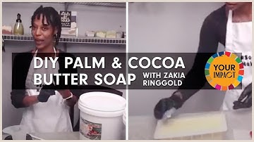 DIY Palm & Cocoa Butter Soap Sensation