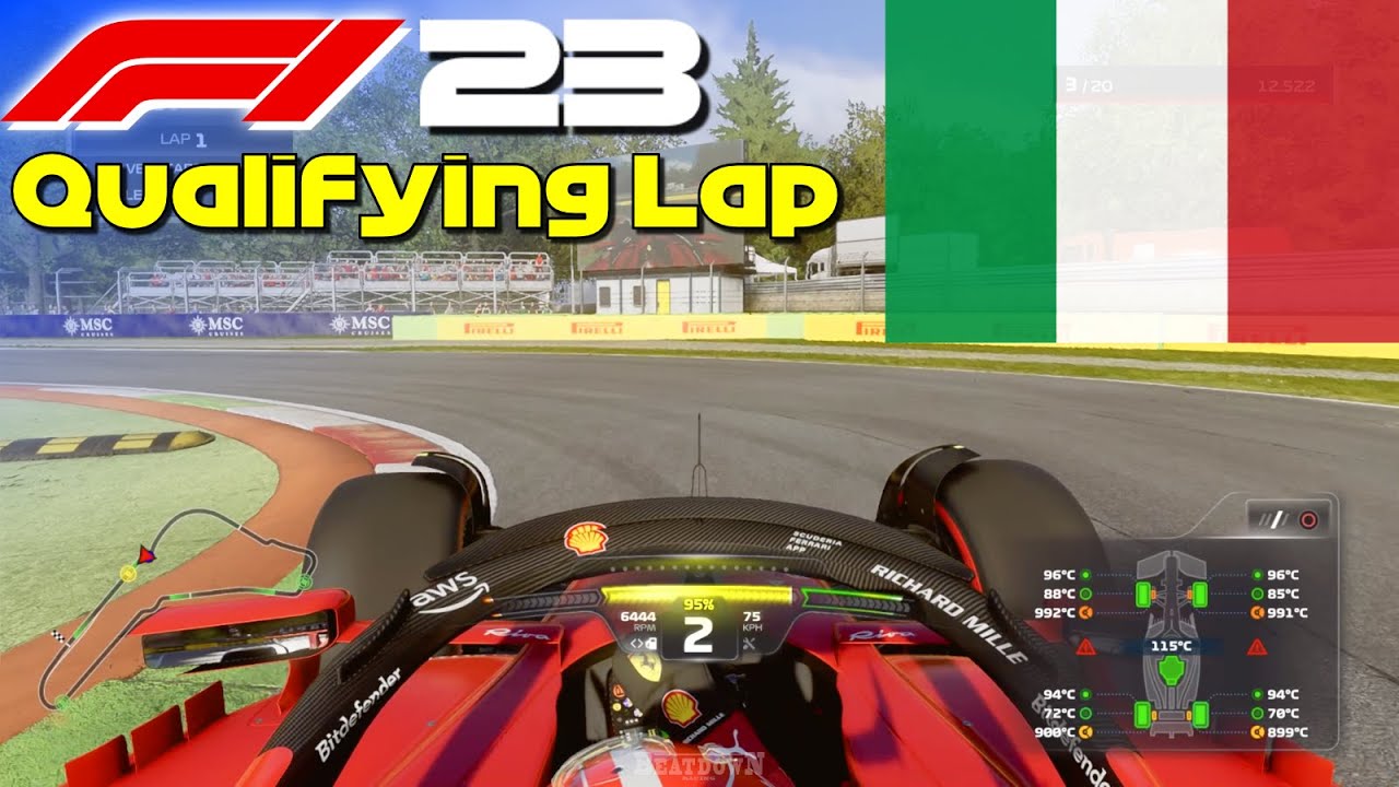 F1 23 - Let's Make Leclerc World Champion: Monza Qualifying Lap