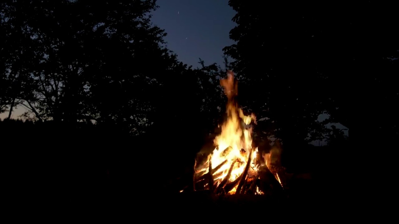 МУЗЫКА НОЧНОГО КОСТРА В ЛЕСУ НА ПРИРОДЕ. ДЛЯ РЕЛАКСА, СНА, МЕДИТАЦИИ ...