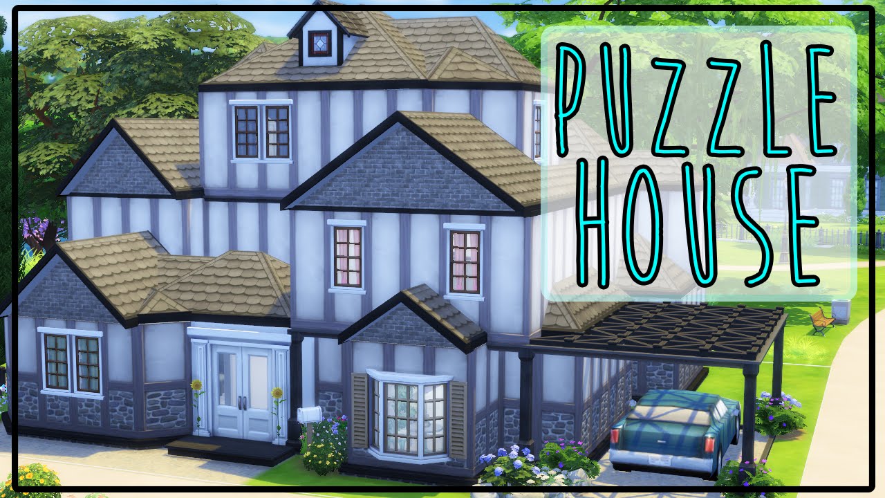 The Sims 4 Puzzle House Challenge Collab! YouTube