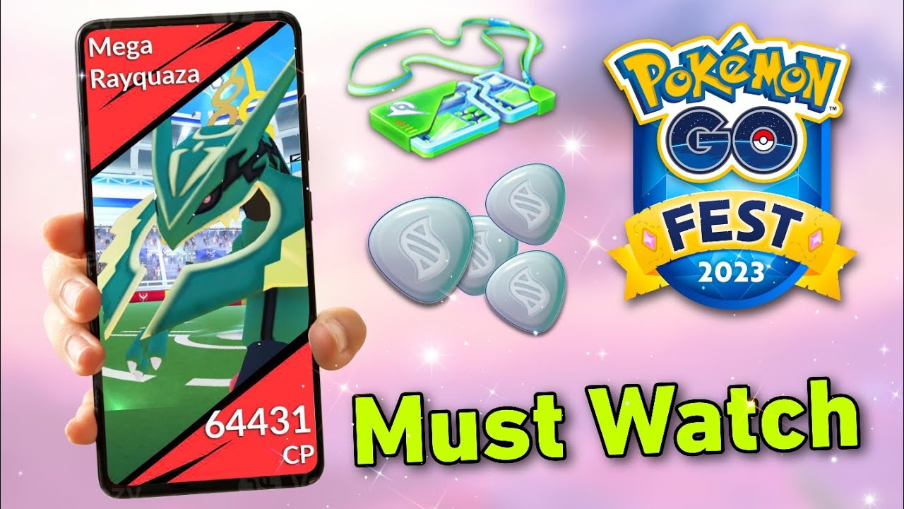 100% Safe] Guaranteed Ctach - Mega Rayquaza Raid Shiny Chance ✨✨ Pokemon Go  Fest