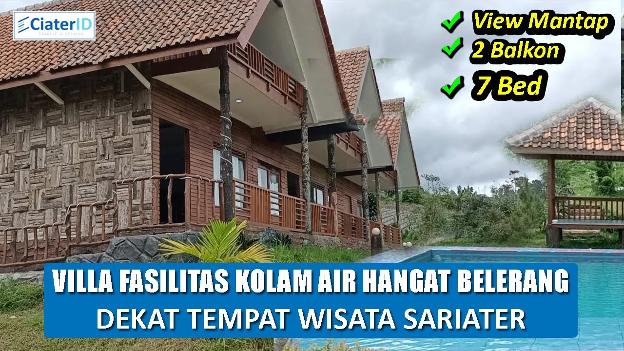 VILLA DI CIATER, VILLA MD BAHBIR CIATER, 7 BED