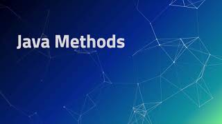 Intro to Java - 1.5 | Methods