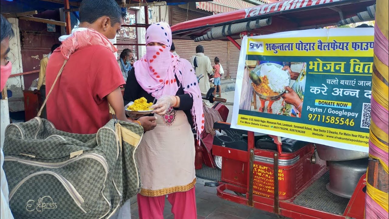SPWF Journey || During COVID & Before covid || Cooked Food Distribution