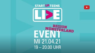 STARTUP TEENS Live - Event (Region Münsterland) screenshot 4
