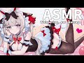 🔴【ASMR】寝ながら聞く甘い彼女♡クリスマスの睡眠導入【Ear cleaning/Whispering/Finger Scratching/Heart Beat】【藤兎 Fullmoon】#asmr
