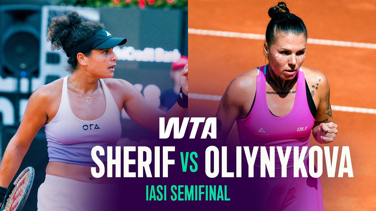 Mayar Sherif vs. Oleksandra Oliynykova | 2026 Iasi Semifinal | WTA Match Highlights