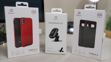 Nimbus 9 Cirrus 2 Car Mount Kit Travel Test: iPhone Xs Max & Galaxy S10 Plus...
