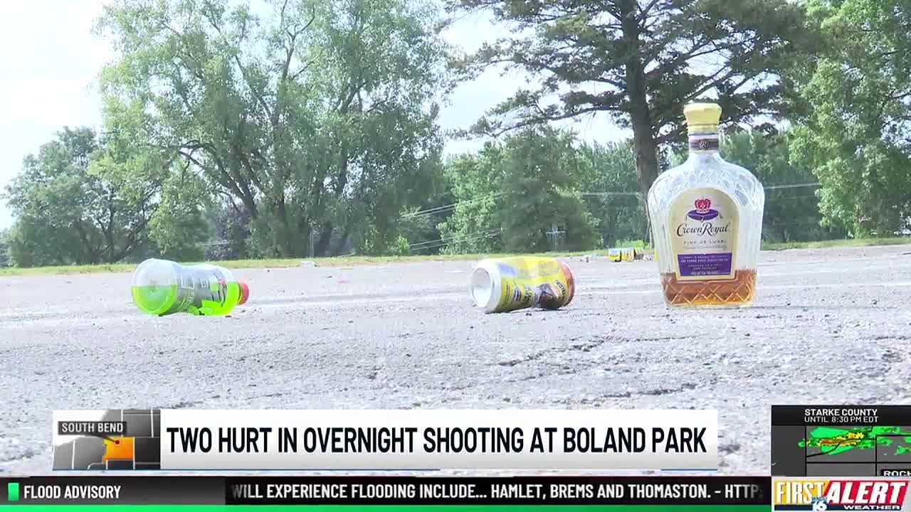 Neighbors on edge after dozens of shots fired at South Bend park - YouTube